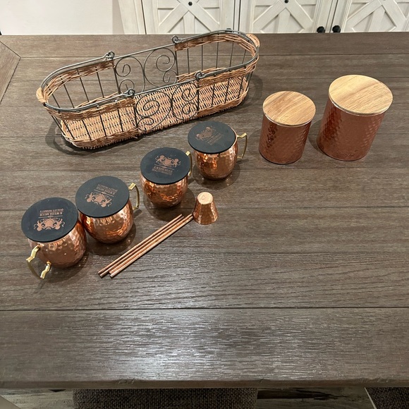 B. Weiss Mugs Dining Moscow Mule Copper Mug Set Poshmark